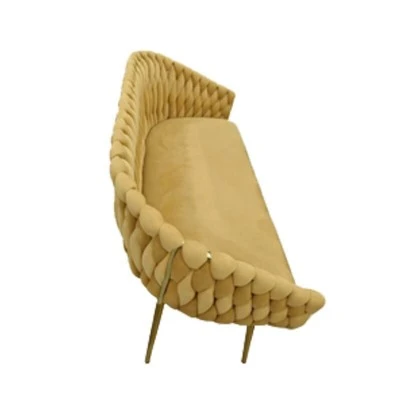 Chaises empilables en plastique bleu